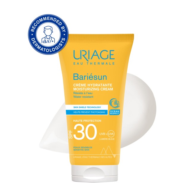 Uriage Bariesun Moisturizing Cream Αντηλιακή Κρέμα Προσώπου για Ευαίσθητες Επιδερμίδες SPF30, 50ml