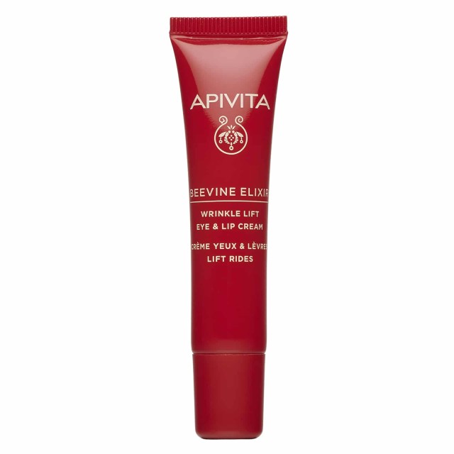 Apivita Beevine Elixir Αντιρυτιδική Κρέμα Lifting Για Τα Μάτια & Τα Χείλη, 15ml