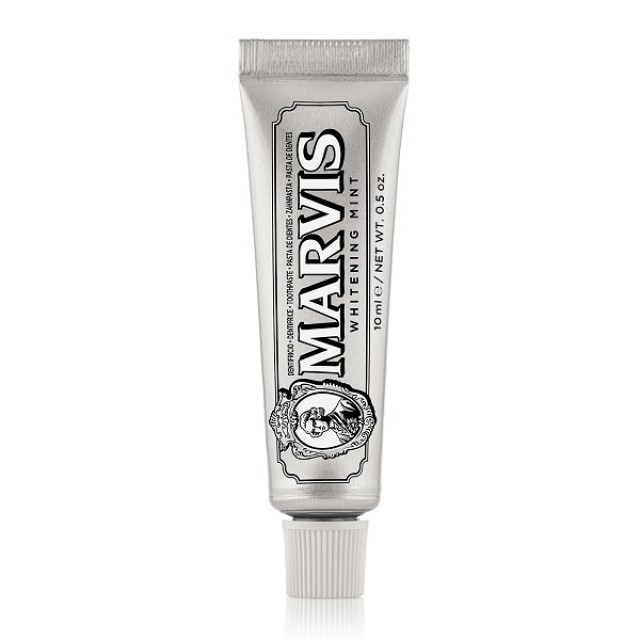 Marvis Whitening Mint Mini Toothpaste Οδοντόκρεμα με Γεύση Μέντας, 10ml