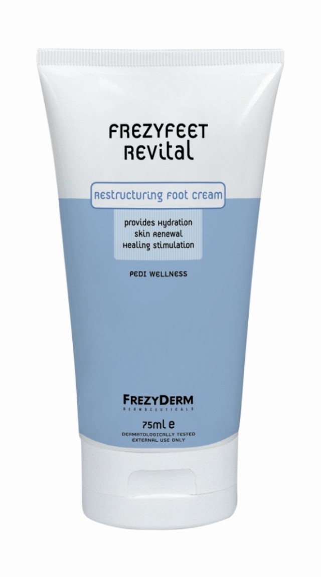 Frezyderm FrezyFeet Revital Cream Αναπλαστική Κρέμα Για τα Πόδια, 75ml