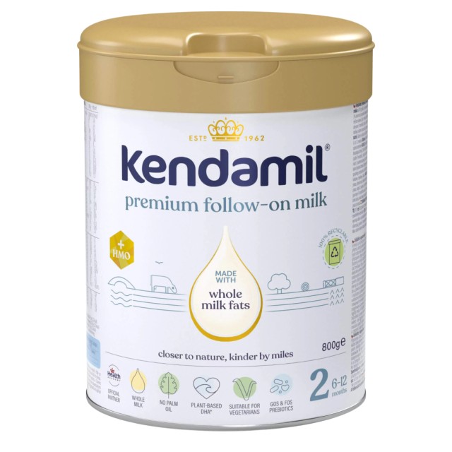 Kendamil Premium 2 +HΜΟ Γάλα σε Σκόνη Δεύτερης Βρεφικής Ηλικίας 6-1...