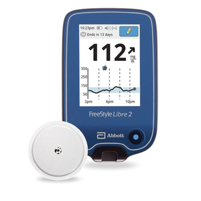 Abbott Freestyle Libre 2 Μετρητής Σακχάρου και Κετόνων Αίματος, 1 τμχ