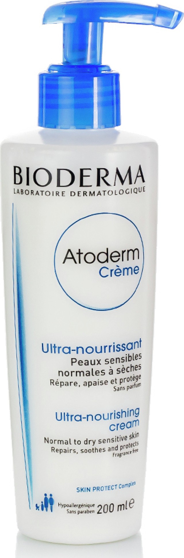 Bioderma Atoderm Creme Ενυδατική Κρέμα Προσώπου και Σώματος 200ml