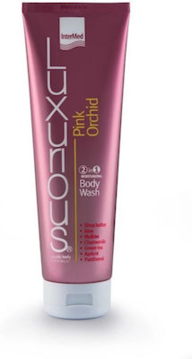 Intermed Luxurious 2 In 1 Κρεμώδες Αφρόλουτρο Σώματος Pink Orchid, 280ml