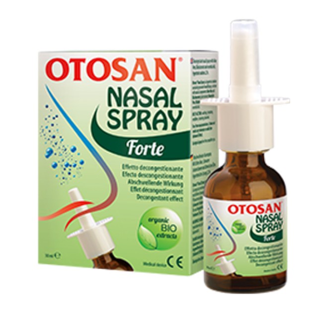 Otosan Nasal Spray Υπέρτονο Αποσυμφορητικό Μύτης με Θαλασσινό Νερό, 30ml