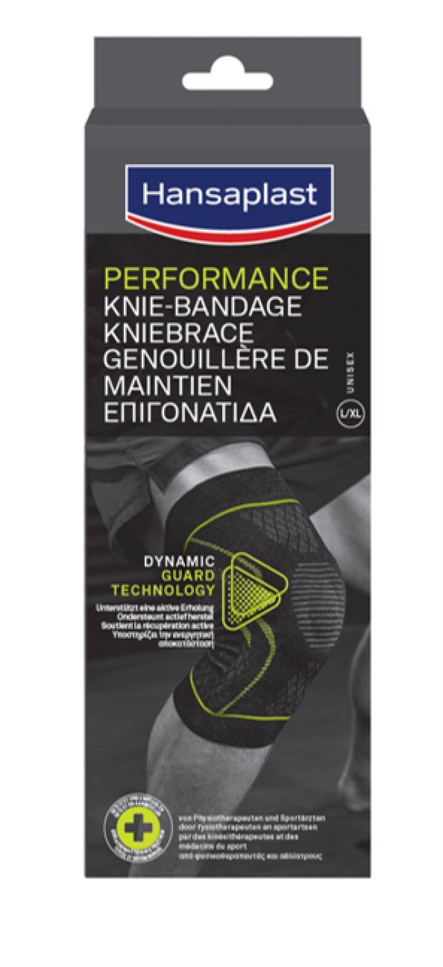 Hansaplast Performance Knie Bandage Επιγονατίδα L/XL, 1 τμχ