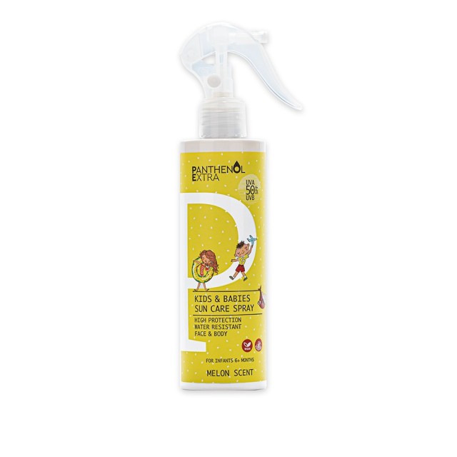 Panthenol Extra Kids & Babies Sun Care Spray Παιδικό - Βρεφικό Αντηλιακό Σπρέι SPF 50 με Άρωμα Πεπόνι, 250ml