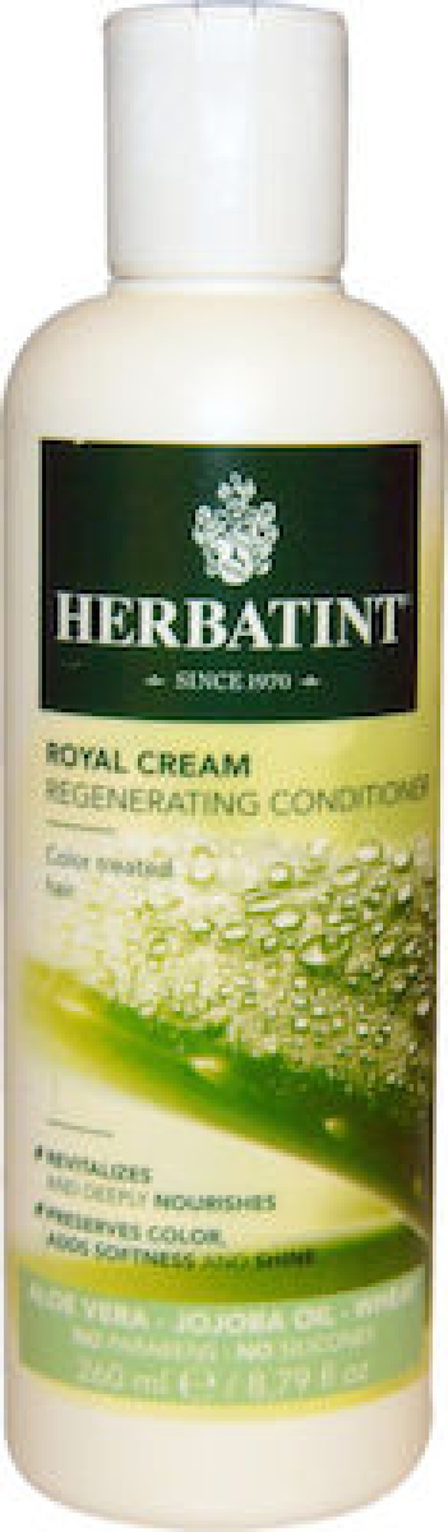 Herbatint Royal Cream Regenerating Conditioner Aloe Vera, Jojoba Oil & Wheat 260ml
