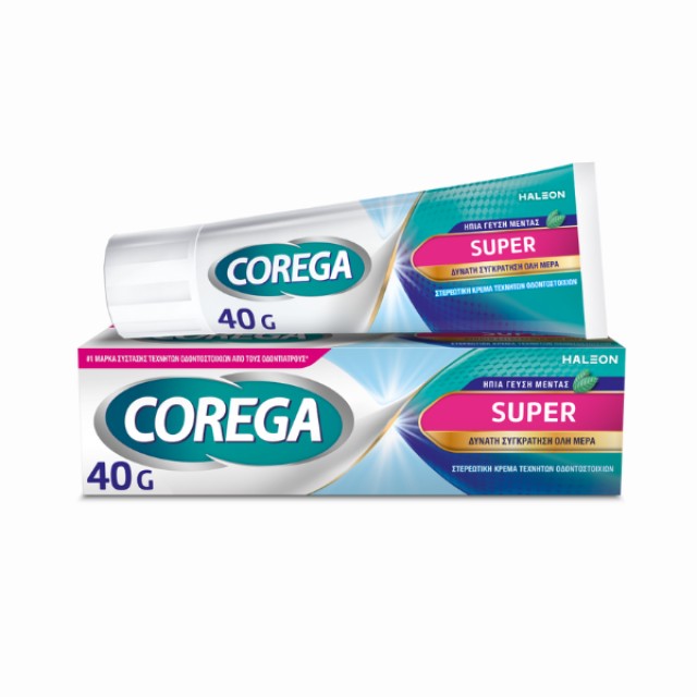 Corega 3D Hold Super Στερεωτική Κρέμα Για Τεχνητή Οδοντοστοιχία, 40gr