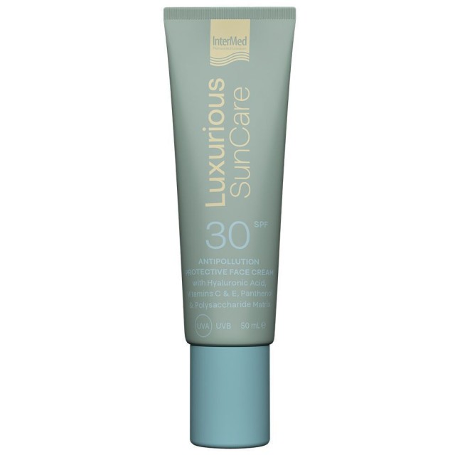 Luxurious Suncare SPF30 Anti-Pollution Face Cream Αντηλιακή - Αντιγηραντική Κρέμα Προσώπου, 50ml