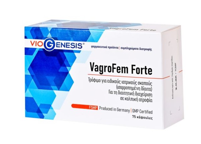 Viogenesis VagroFem Forte, 75 κάψουλες