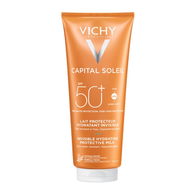 Vichy Capital Soleil SPF50+ Γαλάκτωμα Σώματος για Ευαίσθητες Επιδερμίδες, 300ml