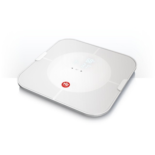 Pic Solution Bodystation Smart Ζυγαριά με Bluetooth σε Λευκό χρώμα