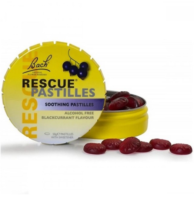 Power Health Bach Rescue Pastilles Με Γεύση Φραγκοστάφυλο, 50g