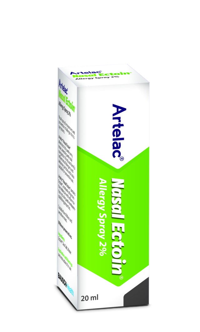 Bausch & Lomb Artelac Ectoin Nasal Allergy Spray 2%, 20ml