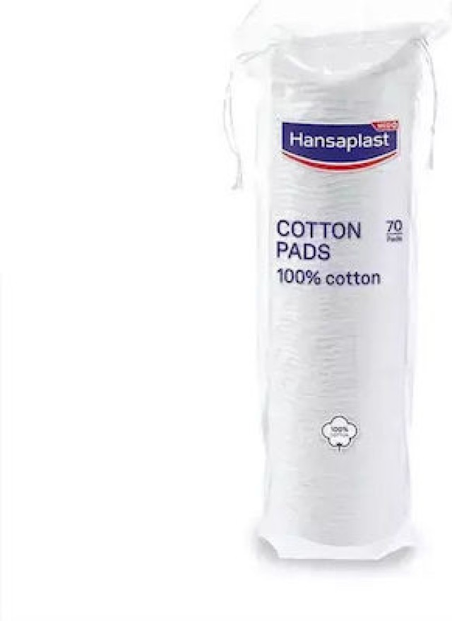 Hansaplast Cotton Cares Δίσκοι Ντεμακιγιάζ, 70τμχ