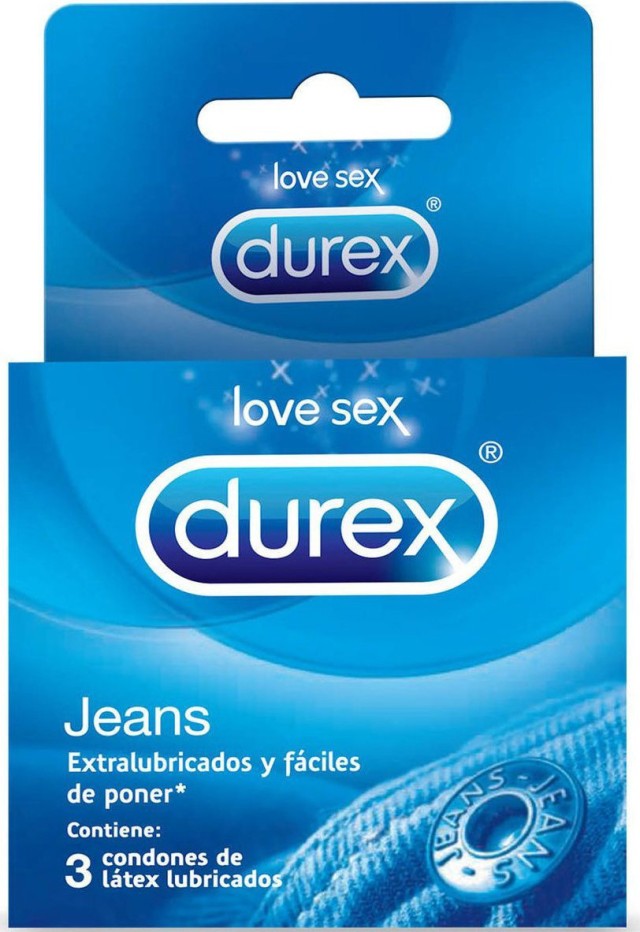 Durex Jeans Προφυλακτικά Ευκολοφόρετα, 3 τμχ