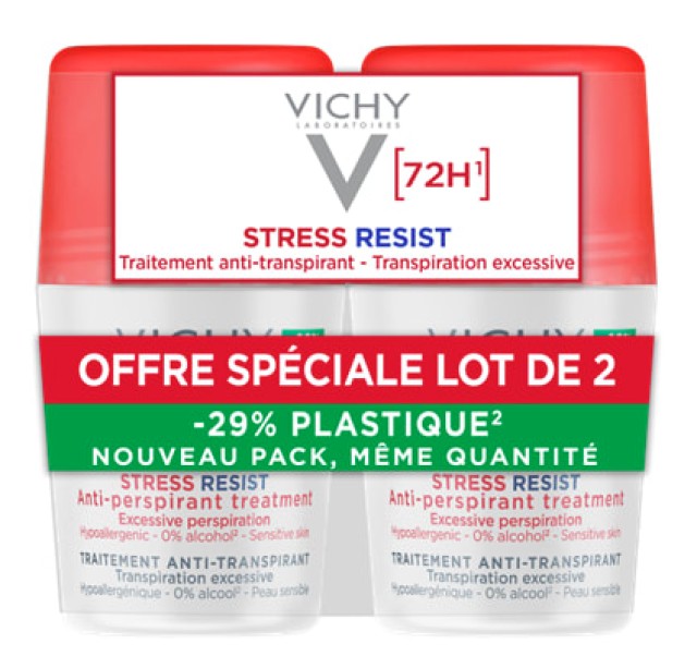 Vichy Promo Deodorant Stress Resist 72h Αποσμητικό Για Πολύ Έντονη ...