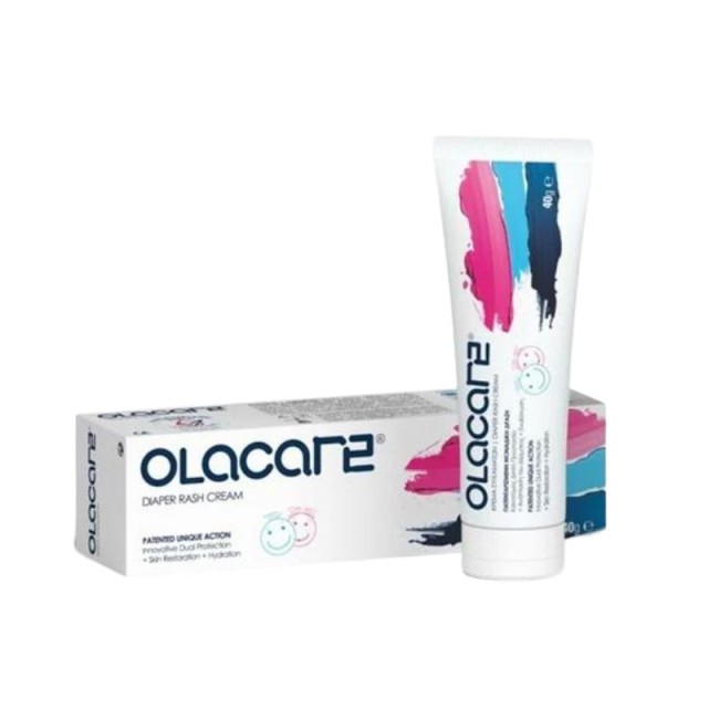 Olacare Βρεφική Κρέμα Για Την Προστασία & Αντιμετώπιση Του Συγκάματος Από Την Πάνα 40gr.