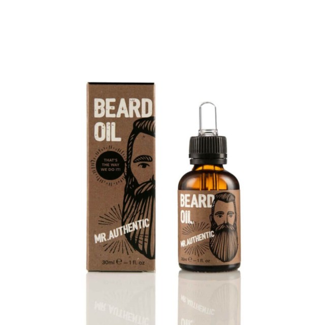 Cosmogent Mr. Authentic Beard Oil Λάδι Περιποίησης για Γένια, 30ml