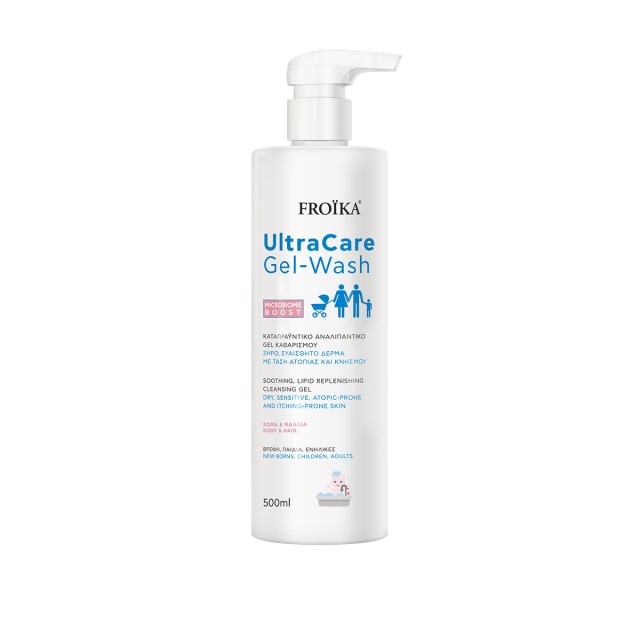 Froika Ultracare Gel-Wash Καταπραϋντικό gel Καθαρισμού για Ξηρό, ευ...