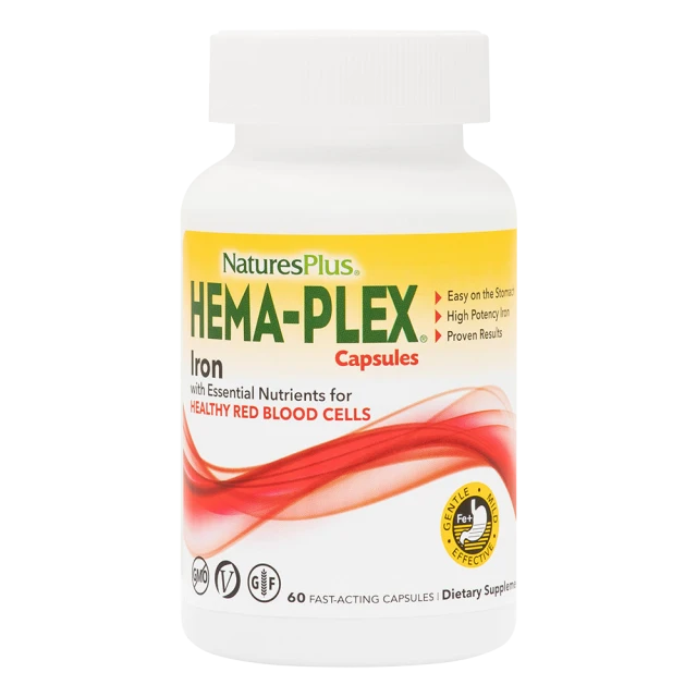 Natures Plus Hema Plex, 60 Herbal Capsules
