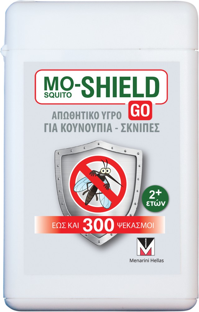 Mo Shield Go Αντικουνουπικό Υγρό Σπρέι Για Κουνούπια - Σκνίπες, 17ml