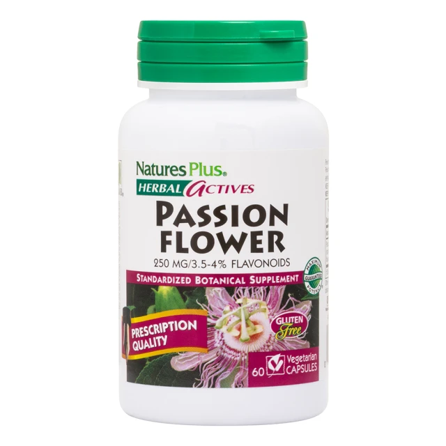 Natures Plus Passion Flower 250mg Dietary Supplement with Passionflower...