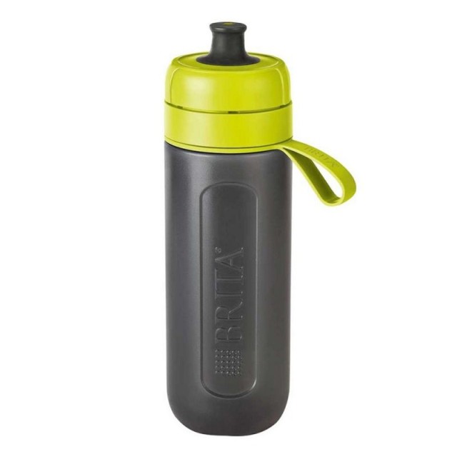 Brita Fill & Go Active Water Bottle Μπουκάλι με Φίλτρο σε Χρώμα Lime, 600ml