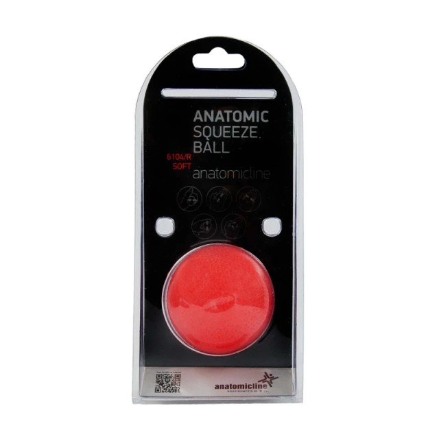 Anatomic Line Squeeze Ball Soft Μπαλάκι Ασκήσεως Χειρός Μαλακό Χρώμ...