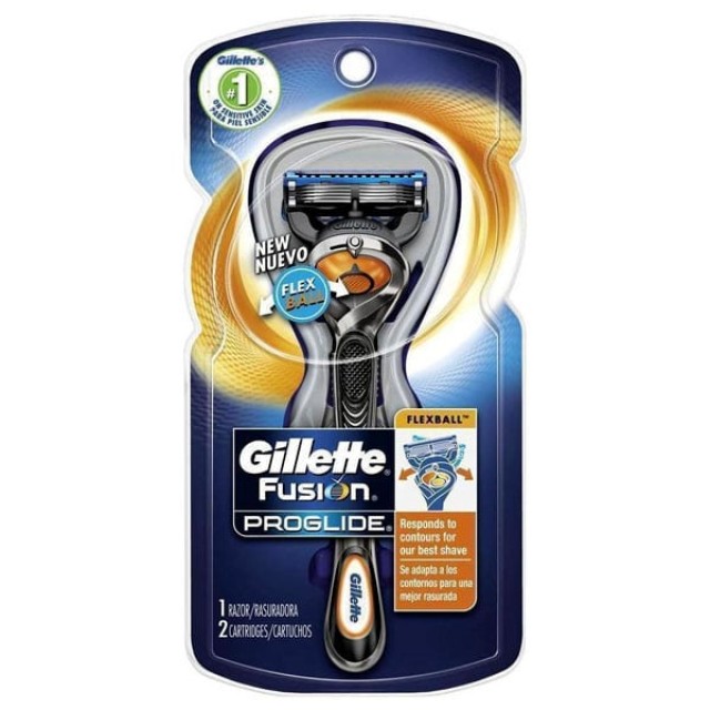 Gillette Fusion Proglide & 2 Ανταλλακτικά