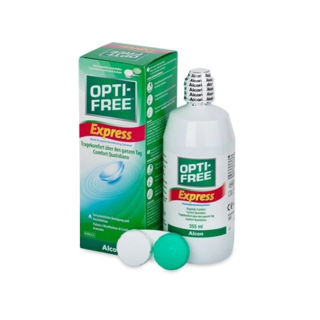 Alcon Opti-Free Express Υγρό Φακών Επαφής, 355ml