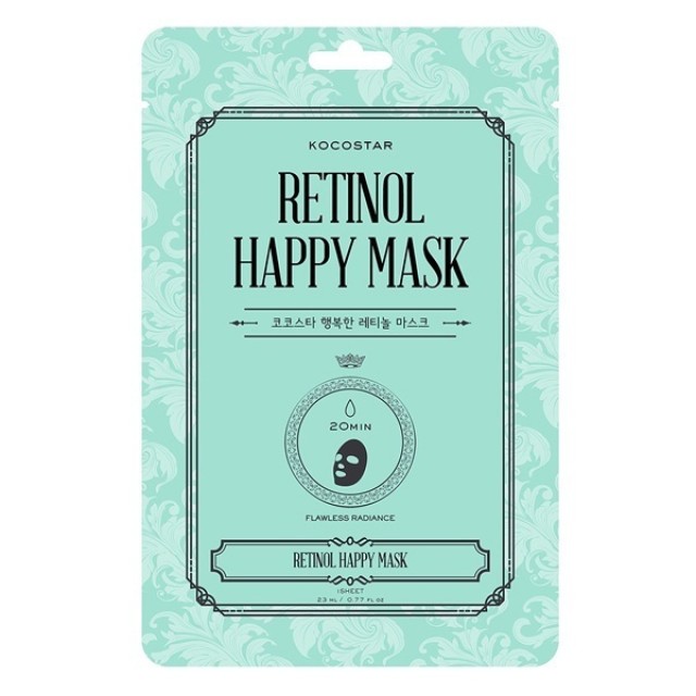 Kocostar Retinol Happy Mask Μάσκα Προσώπου με Ρετινόλη, 1τμχ