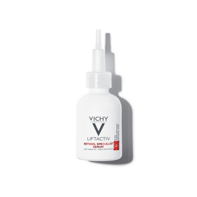 Vichy Liftactiv Retinol Serum Αντιρυτιδικός Ορός Προσώπου Ενάντια Στις Βαθιές Και Επίμονες Ρυτίδες, 30ml