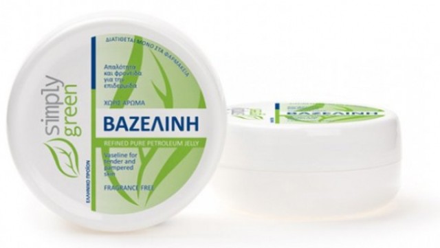 Simply Green Βαζελίνη Χωρίς Άρωμα, 100ml