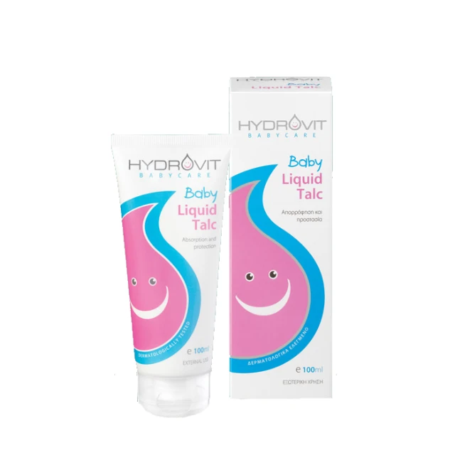 Hydrovit - Baby Liquid Talc Liquid Powder, 100ml