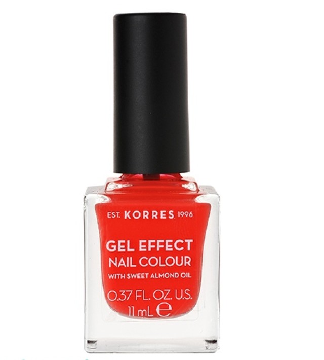 Korres Βερνίκι Νυχιών Gel Effect Nail Colour (No.19) Watermelon, 11ml