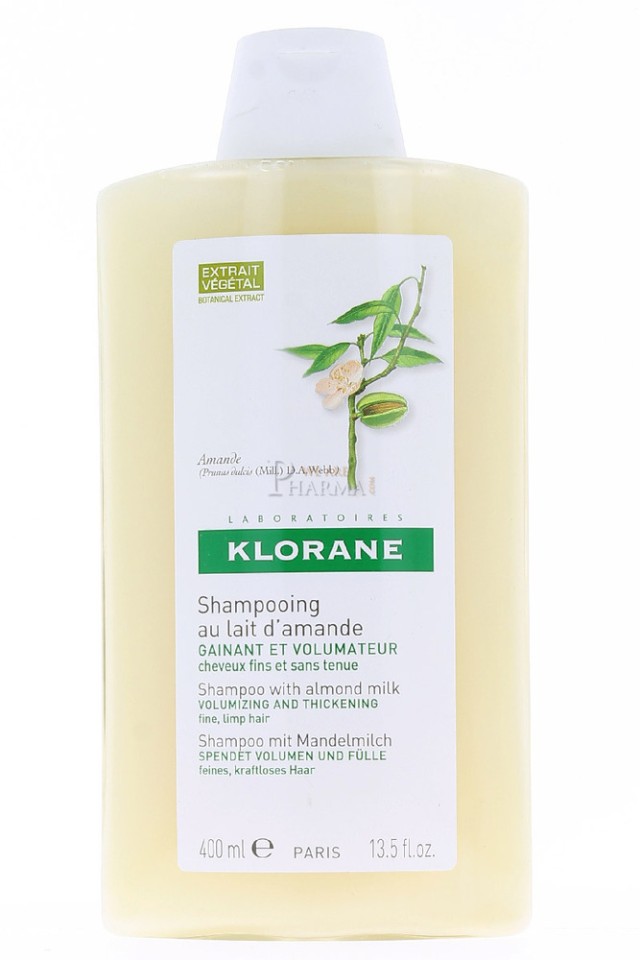 Klorane Almond Milk Shampoo Για Απαλά και με Όγκο Μαλλιά 400ml