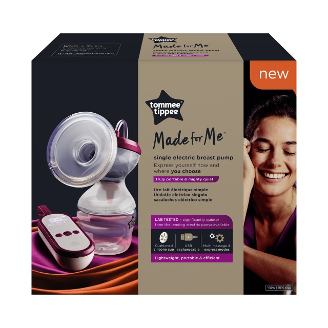 Tommee Tippee Electric Breast Pump Ηλεκτρικό Θήλαστρο με Ειδικά Σχεδιασμένη Αντλία, 1 Τεμάχιο