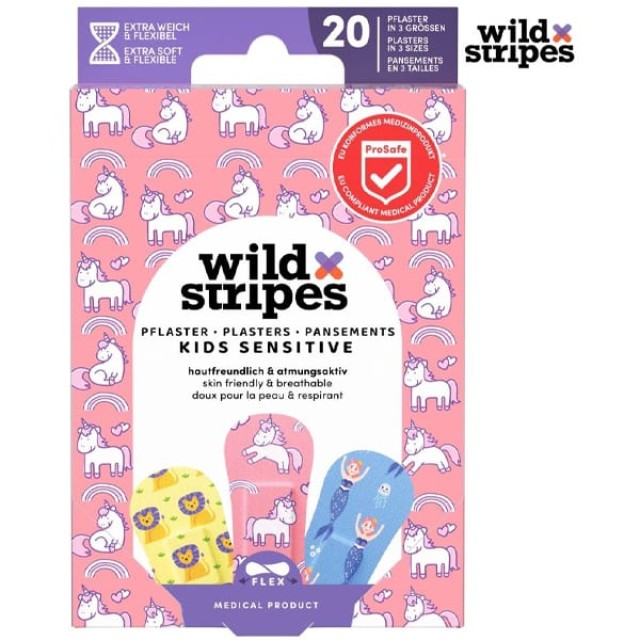 Wild Stripes Fantasy Αυτοκόλλητα Επιθέματα για Παιδιά, 20τεμ