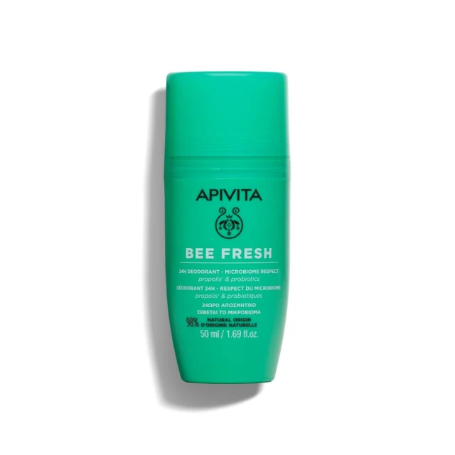 Apivita Bee Fresh 24h Deodorant Roll-On, 50ml