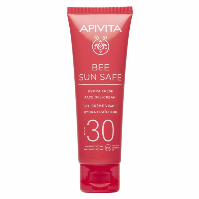Apivita Bee Sun Safe Ενυδατική Αντηλιακή Κρέμα Gel Προσώπου Ελαφριά...