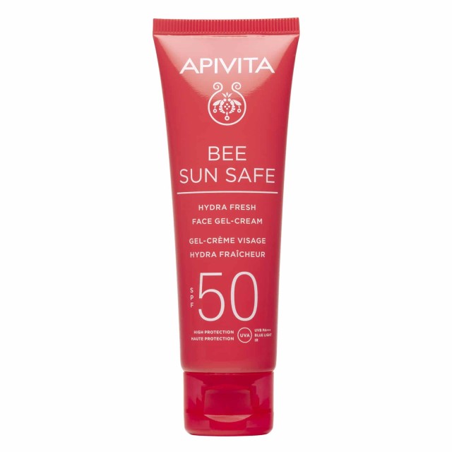 Apivita Bee Sun Safe Hydra Fresh Ενυδατική Αντηλιακή Κρέμα Gel Προσ...