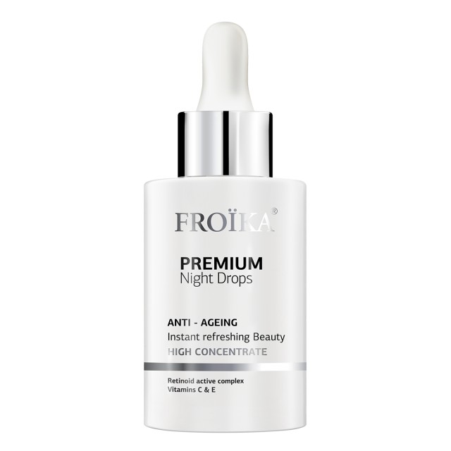 Froika Premium Night Drops Anti-Ageing Εντατικό Λάδι Νυκτός, 30ml