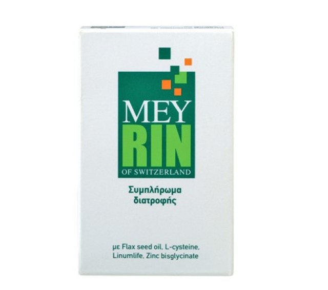 Mey Rin Συμπλήρωμα Διατροφής για την Προστασία & Αναζωογόνηση των Μαλλιών, 30 Κάψουλες