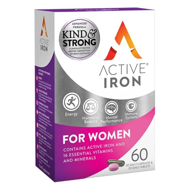Active Iron Women Dietary Supplement with Active Iron for Women...
