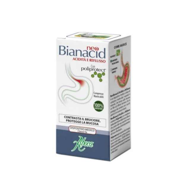 Aboca NeoBianacid Για Οξύτητα & Παλινδρόμηση, 14 Ταμπλέτες