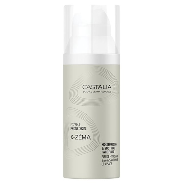 Castalia X-zéma Moisturizing & Soothing Face Fluid Ενυδατική και Κα...