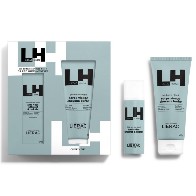 Lierac Homme Anti-Aging Fluid 50ml + Shower Gel 200ml