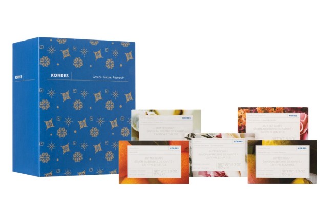 Korres Limited Edition Gift Set Bar Soaps Σετ με Σαπούνια Σώματος για Καθαρισμό & Ενυδάτωση 150gr, 5 Τεμάχια